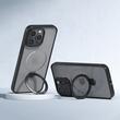 Devia Husa Delight Series Magnetic iPhone 15 Pro cu suport Negru