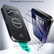 ESR Pachet 3 buc Folie Sticla UltraFit iPhone Air cu aplicator inclus Black