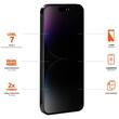 Eiger Folie Sticla Mountain Glass Privacy GRS iPhone 15 Plus / 15 Pro Max Negru
