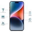 Eiger Folie Sticla 3D Mountain Glass GRS iPhone 16 Plus / 15 Plus / 14 Pro Max Clear