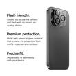 Eiger Folie Sticla Camera 3D Mountain Glass GRS iPhone 16 Pro / 16 Pro Max Clear