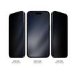 Eiger Folie Sticla Privacy Mountain Glass GRS iPhone 16 Pro Negru