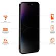Eiger Folie Sticla Mountain Glass Privacy iPhone 15 Plus / 15 Pro Max Negru, resigilat