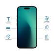 Eiger Folie Sticla 3D Mountain Glass GRS iPhone Air Clear