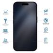 Eiger Folie Sticla Anti-Blue Light Mountain Blue Edge GRS iPhone 16 / 15 / 14 Pro