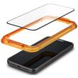 Spigen Folie Sticla Glass tR AlignMaster iPhone 15, kit de montare, 2 buc/pachet Black