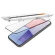 Spigen Folie Sticla Glass tR EZ Fit iPhone 15 Plus, set 2 buc, kit de montare, Black