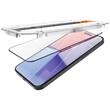 Spigen Folie Sticla Glass tR EZ Fit iPhone 15 Pro, set 2 buc, kit de montare, Black