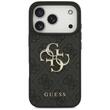 Guess Husa 4G Big Metal Logo iPhone 17 Pro Max Negru