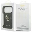 Guess Husa 4G Big Metal Logo iPhone 17 Pro Max Negru
