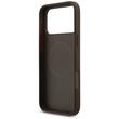 Guess Husa 4G Circle Classic Logo MagSafe iPhone 17 Pro Max Maro