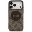 Guess Husa 4G Circle Classic Logo MagSafe iPhone 17 Pro Max Maro