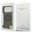 Guess Husa 4G Circle Classic Logo MagSafe iPhone 17 Pro Max Maro