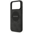 Guess Husa 4G Circle Classic Logo MagSafe iPhone 17 Pro Max Negru