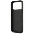 Guess Husa 4G Circle Classic Logo MagSafe iPhone 17 Pro Max Negru