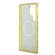 Guess Husa 4G Gold Electroplated Peony Pattern Samsung Galaxy S25 Ultra Maro