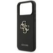 Guess Husa 4G Grained Big and Classic Logo iPhone 17 Pro Negru