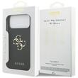 Guess Husa 4G Grained Big and Classic Logo iPhone 17 Pro Negru