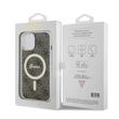 Guess Husa 4G MagSafe iPhone 15 Maro