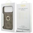 Guess Husa 4G Ring Stand iPhone 17 Pro Max Maro