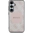 Guess Husa 4G Round Patch Classic Logo MagSafe Samsung Galaxy S25 Roz
