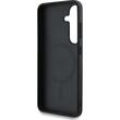 Guess Husa 4G Round Patch Classic Logo MagSafe Samsung Galaxy S25 Roz
