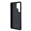 Guess Husa 4G Round Patch Classic Logo MagSafe Samsung Galaxy S25 Ultra Negru