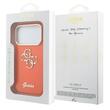 Guess Husa 4G Script Metal Logo iPhone 17 Pro Max Portocaliu