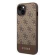 Guess Husa 4G Stripe Logo iPhone 14 Maro