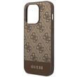 Guess Husa 4G Stripe Logo iPhone 14 Pro Maro