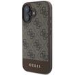 Guess Husa 4G Stripe Logo iPhone 16 Maro