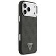 Guess Husa 4G Triangle Logo MagSafe iPhone 17 Pro Max Negru