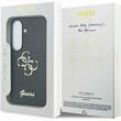 Guess Husa Fixed Glitter 4G Metal Logo Samsung Galaxy S26 Negru