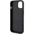 Guess Husa GCube Stripes MagSafe iPhone 15 / 14 / 13 Negru
