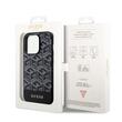 Guess Husa GCube Stripes MagSafe iPhone 15 Pro Max Negru