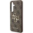 Guess Husa PU 4G Metal Logo Samsung Galaxy A35 5G Maro
