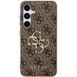 Guess Husa PU 4G Metal Logo Samsung Galaxy A35 5G Maro
