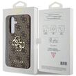 Guess Husa PU 4G Metal Logo Samsung Galaxy A35 5G Maro
