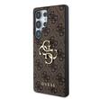 Guess Husa PU 4G Metal Logo Samsung Galaxy S25 Ultra Maro