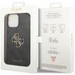 Guess Husa PU 4G Metal Logo iPhone 15 Pro Gri