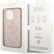 Guess Husa PU 4G Metal Logo iPhone 15 Pro Roz