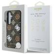 Guess Husa PU 4G Peony MagSafe Samsung Galaxy S25 Maro
