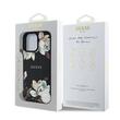 Guess Husa PU Grained Magnolia MagSafe iPhone 16 Pro Max Negru