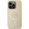 Guess Husa Saffiano MagSafe iPhone 15 Pro Bej