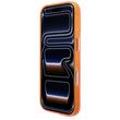 Guess Husa Script Metal MagSafe iPhone 17 Pro Max Portocaliu