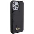 Guess Husa Sequin Script Logo iPhone 15 Pro Negru