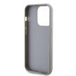 Guess Husa Square Mirror Script Logo iPhone 15 Pro Argintiu