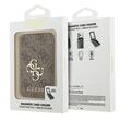 Guess Suport Card MagSafe cu functie stand si oglinda Maro