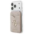 Guess Suport Card MagSafe cu functie stand si oglinda Roz