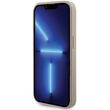 Guess Husa 4G Strass Metal Logo iPhone 15 Pro Auriu